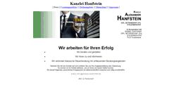 Desktop Screenshot of kanzlei-hanfstein.de